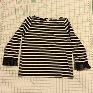 J. Crew boatneck striped top